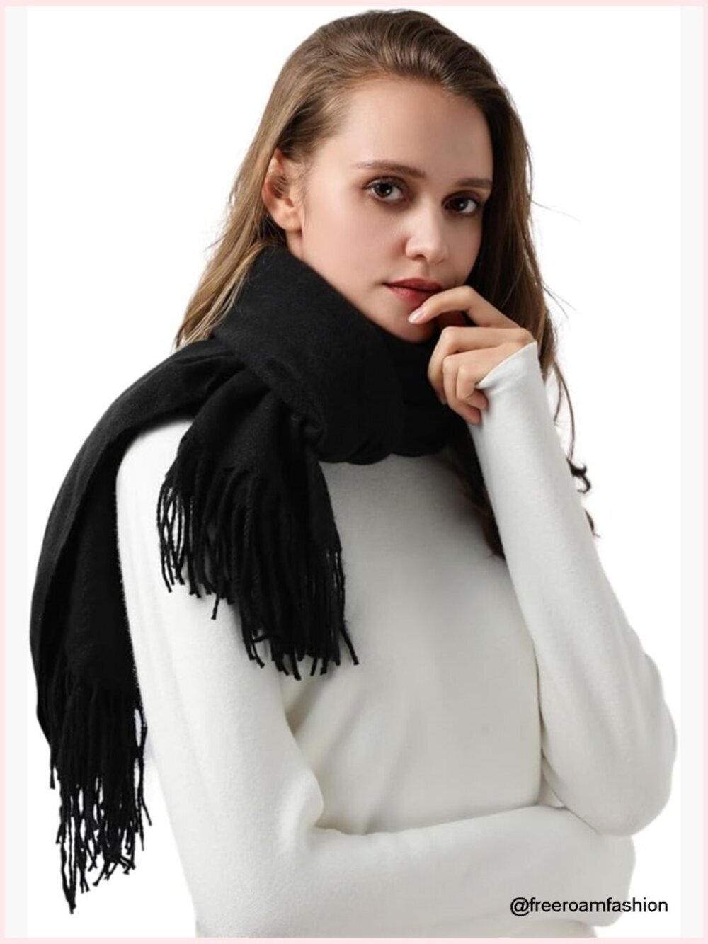 Winter Scarf for Women Cold Weather Soft Shawls and Wraps
